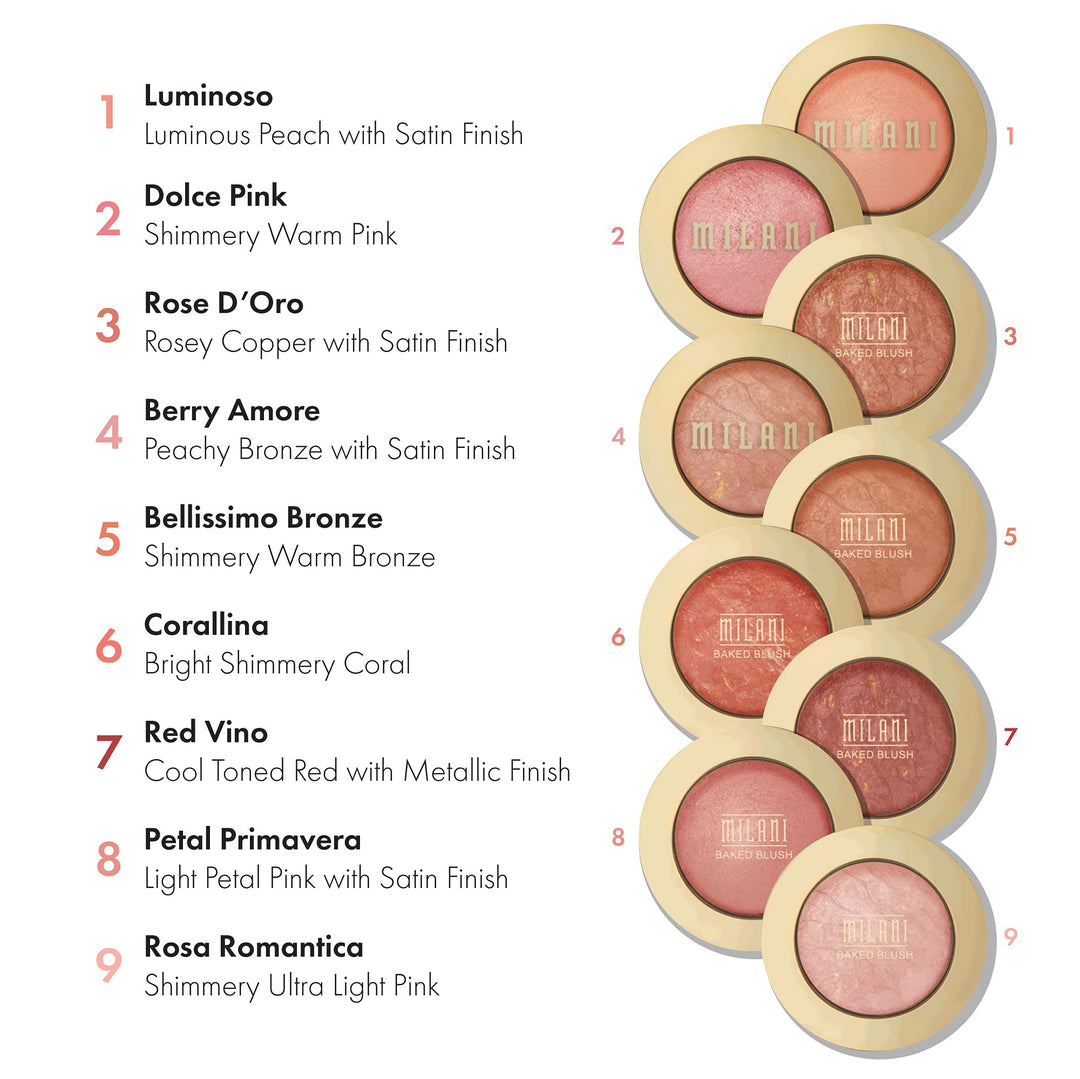 baked blush milani