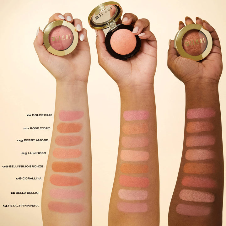 baked blush milani