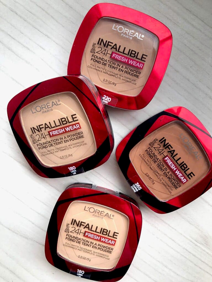 polvo infalible l'oréal fresh wear