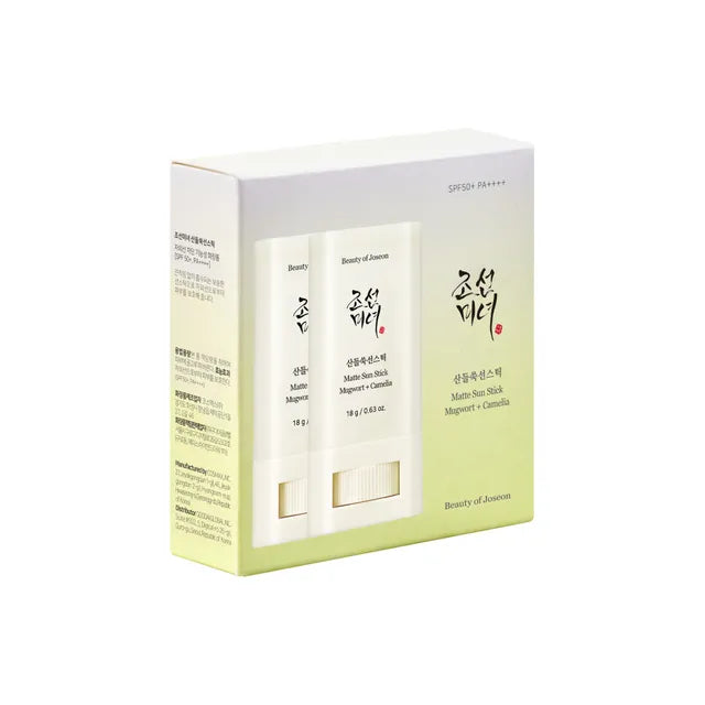 Beauty Of Joseon Matte Sun Stick : Mugwort+Camelia Set (2pack)